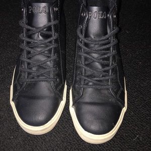 Black Polo sneakers